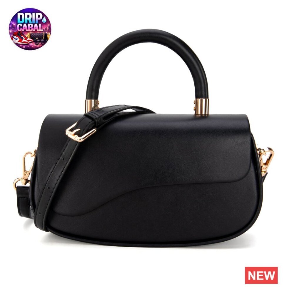 Elegant Minimalist Mini Handbag Top Handle Crossbody Purse Chic Formal